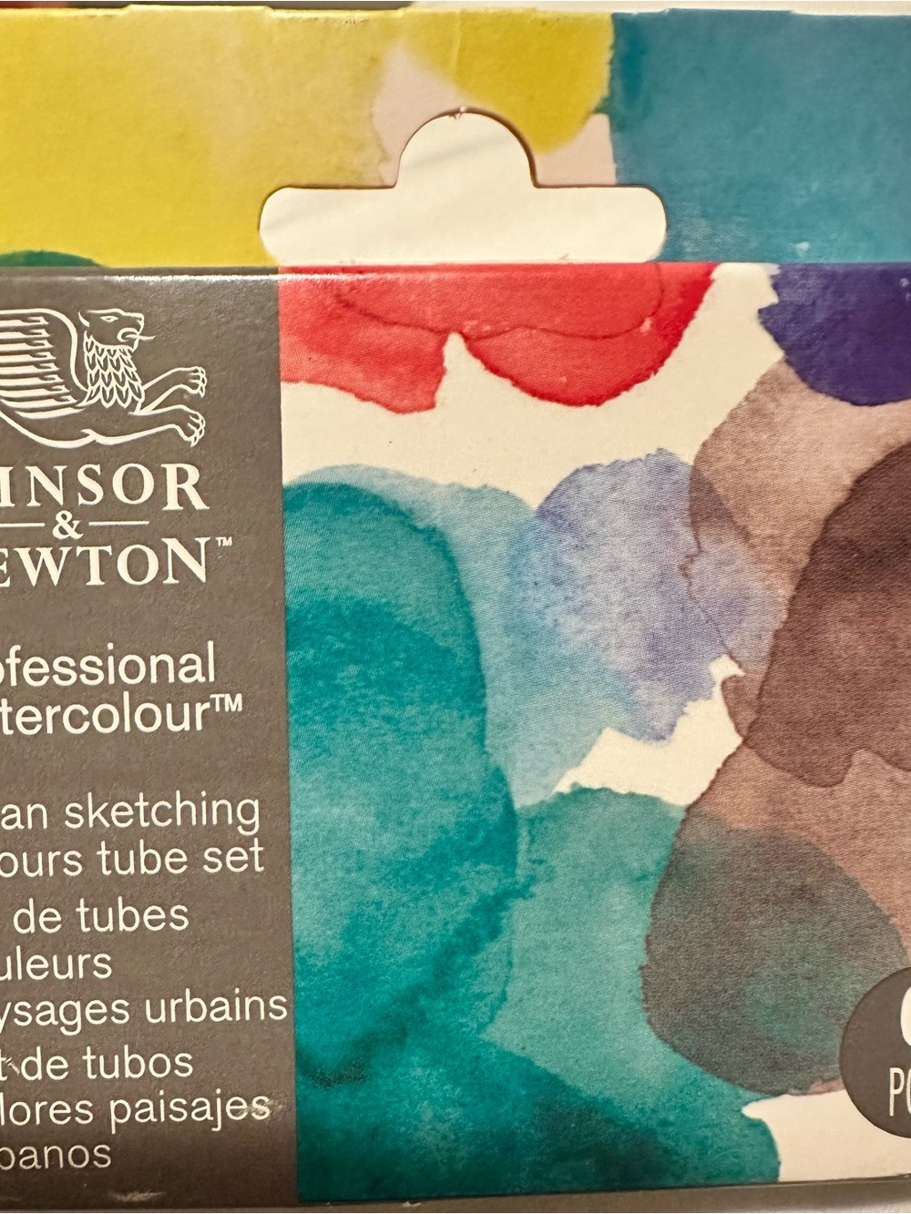 Winsor & Newton Professional Watercolor Urban Sketching Tube Set (6 Colors)